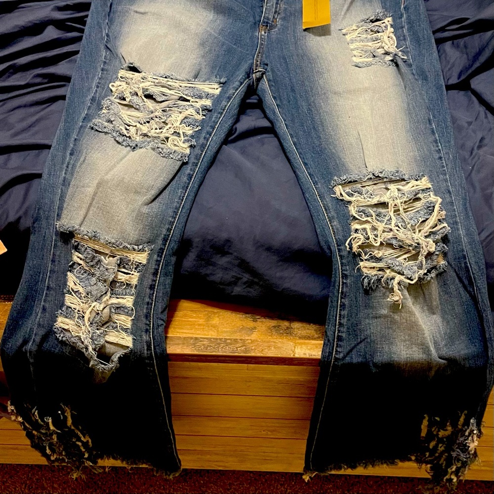 Ripped jeans